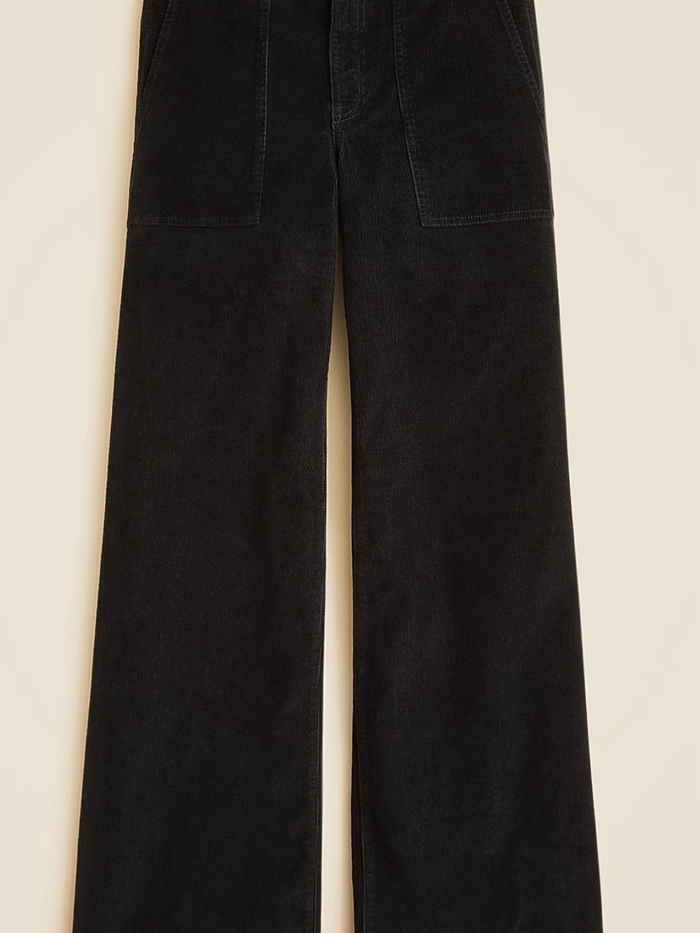 J. Crew Women’s Camp-Pocket Wide-Leg Stretch Cords NWOT